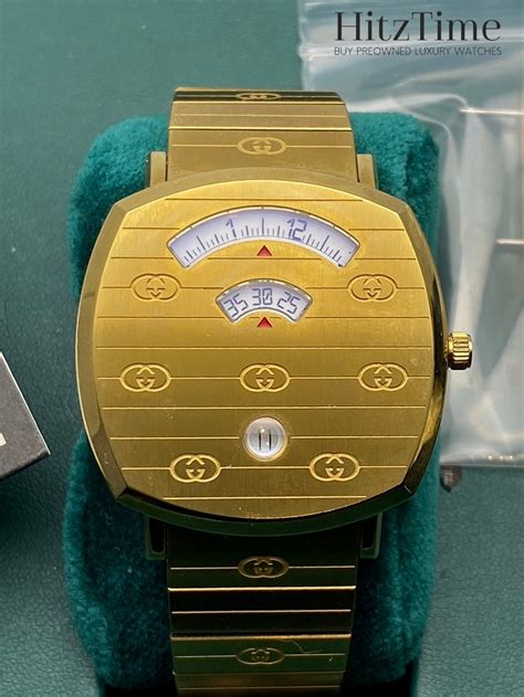 gucci 147.4|Gucci pvd yellow gold.